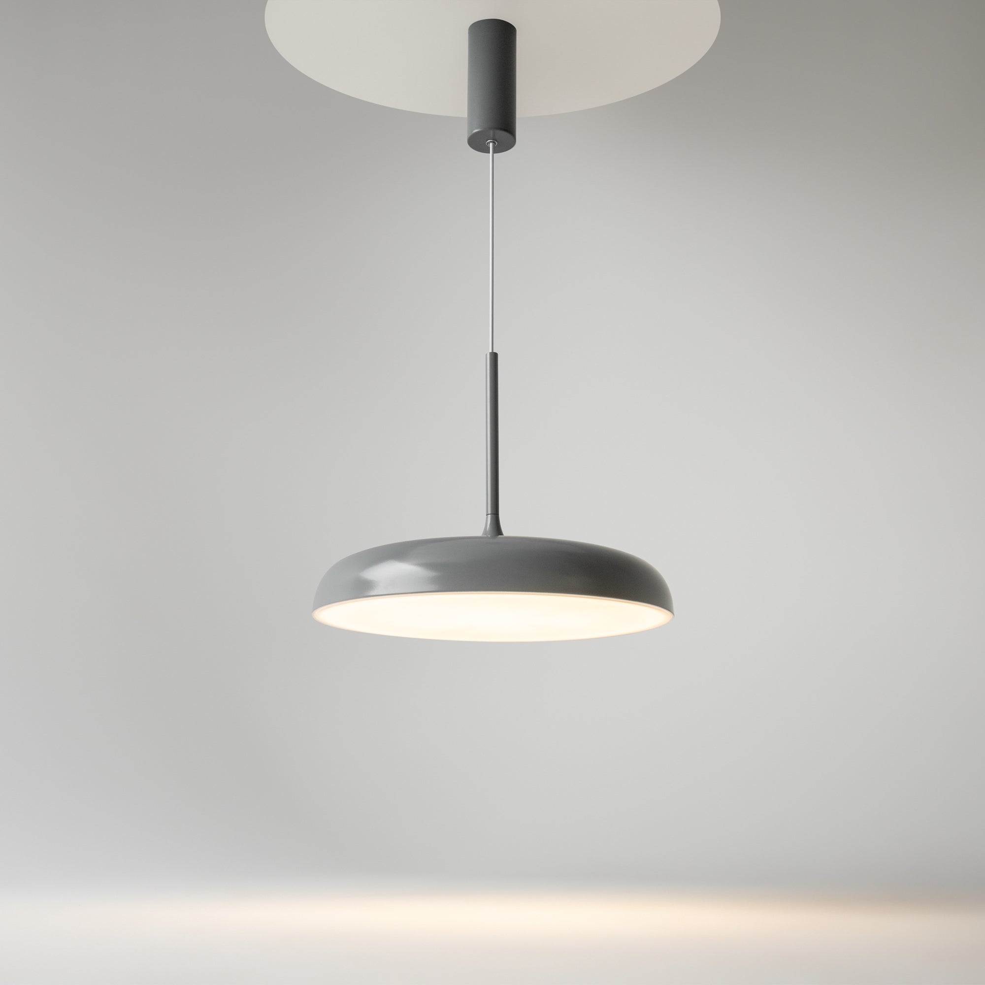 Maytoni Lampa wisząca Gerhard - Metal - Szary MOD189PL-L18GR3K1
