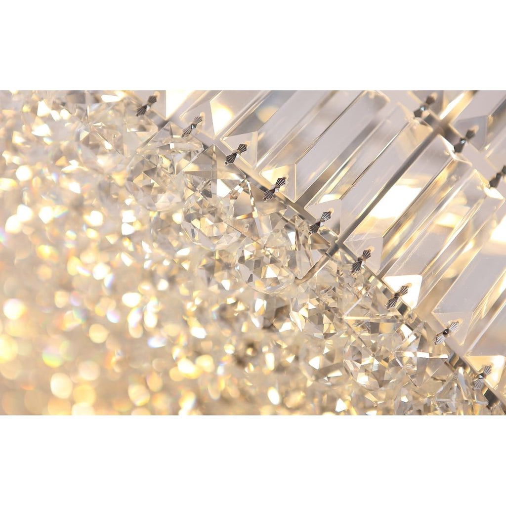 Maxlight Lampa wisząca Puccini 80cm - Metal + szkło - Chrom P0268