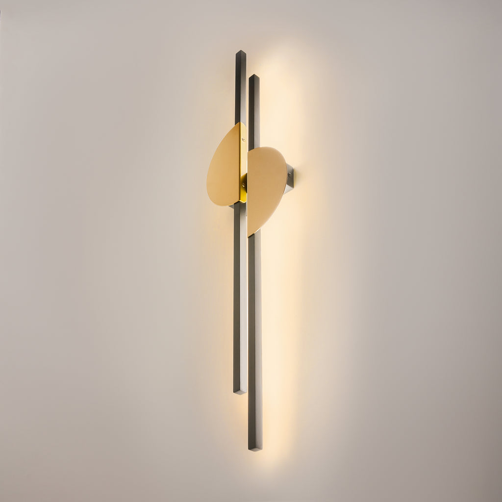 Maytoni Kinkiet Skyline - Aluminium - Czarny MOD179WL-L22BS4K