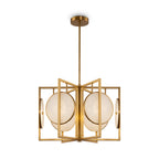 Maytoni Lampa wisząca Marmo - Metal - Mosiądz MOD099PL-06G