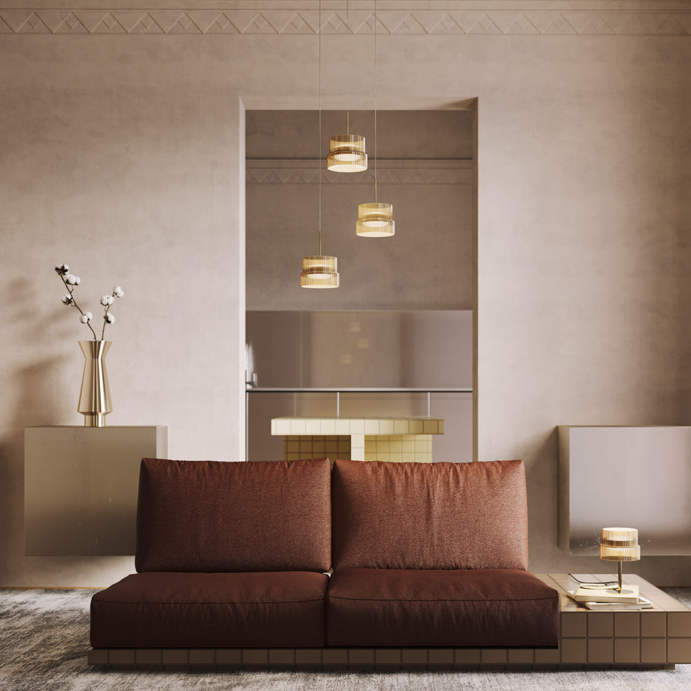 Maytoni Lampa wisząca Scala - Metal - Brąz MOD496PL-L33BZK