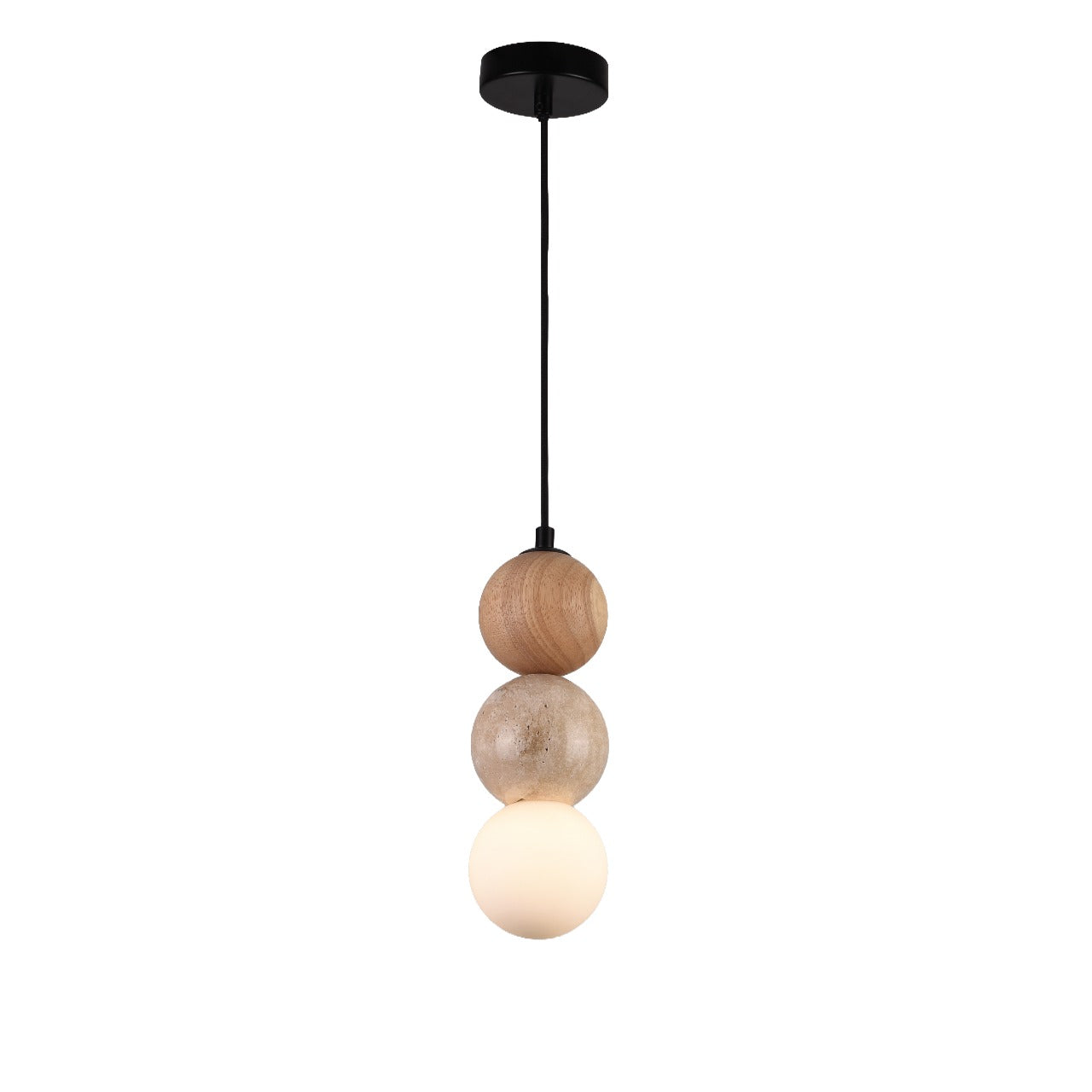 Maxlight Lampa wisząca Alice - Jasny brązowy P0664