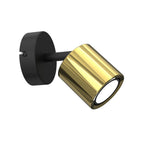 spot Demia black/brass 1xGU10