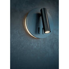 Maytoni Kinkiet Ios 176 - Aluminium - Czarny C176-WL-01-6W-B