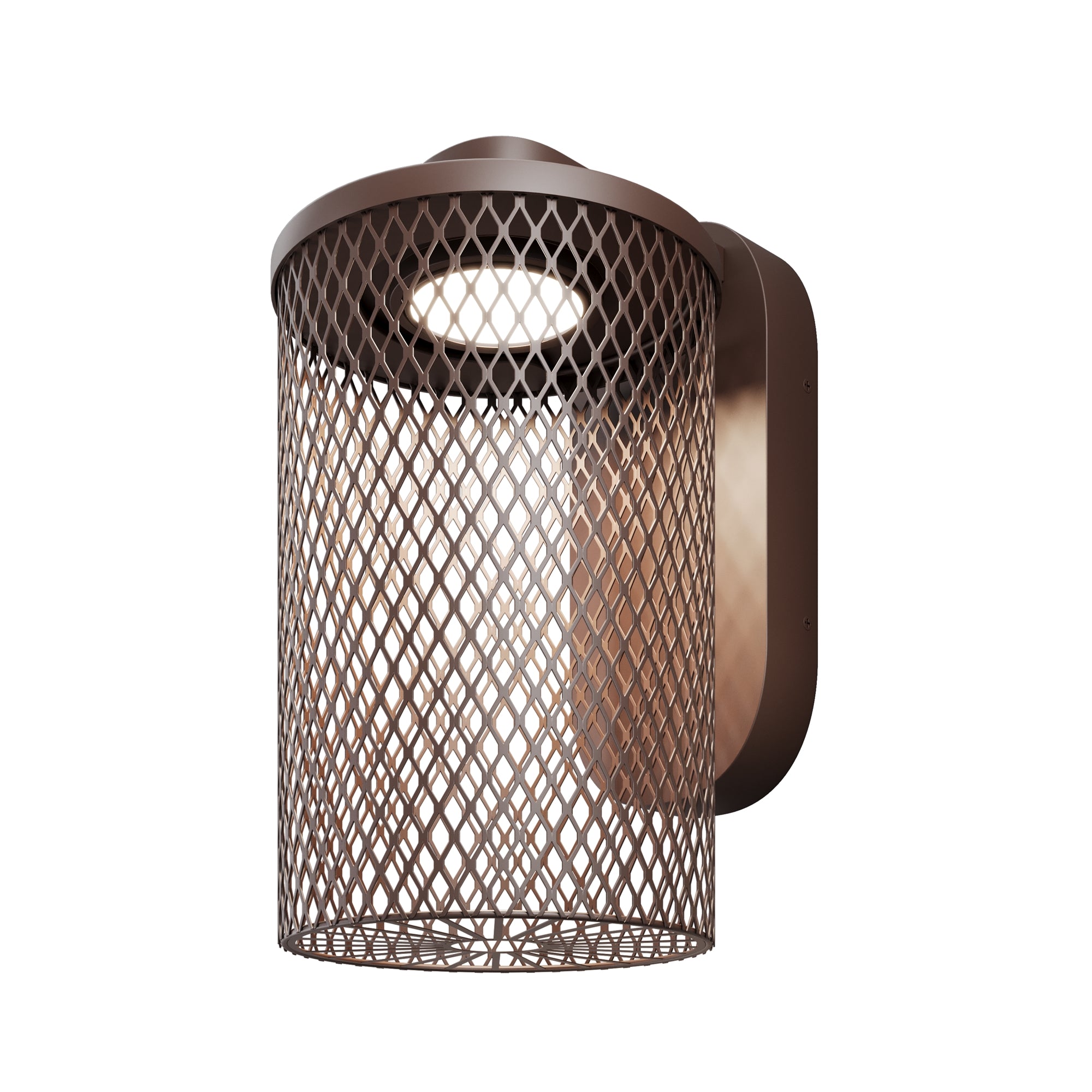 Kinkiet zewnętrzny Latticea O166WL-L6BRK