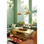 Maxlight Lampa wisząca Sakura - Metal + drewno - Drewno dębowe P0547