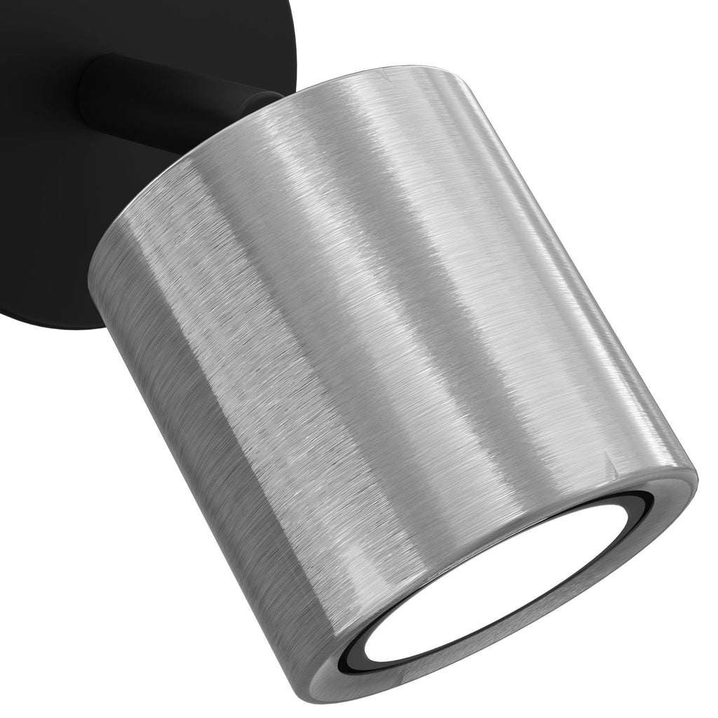 spot Demia black/nickel 1xGU10