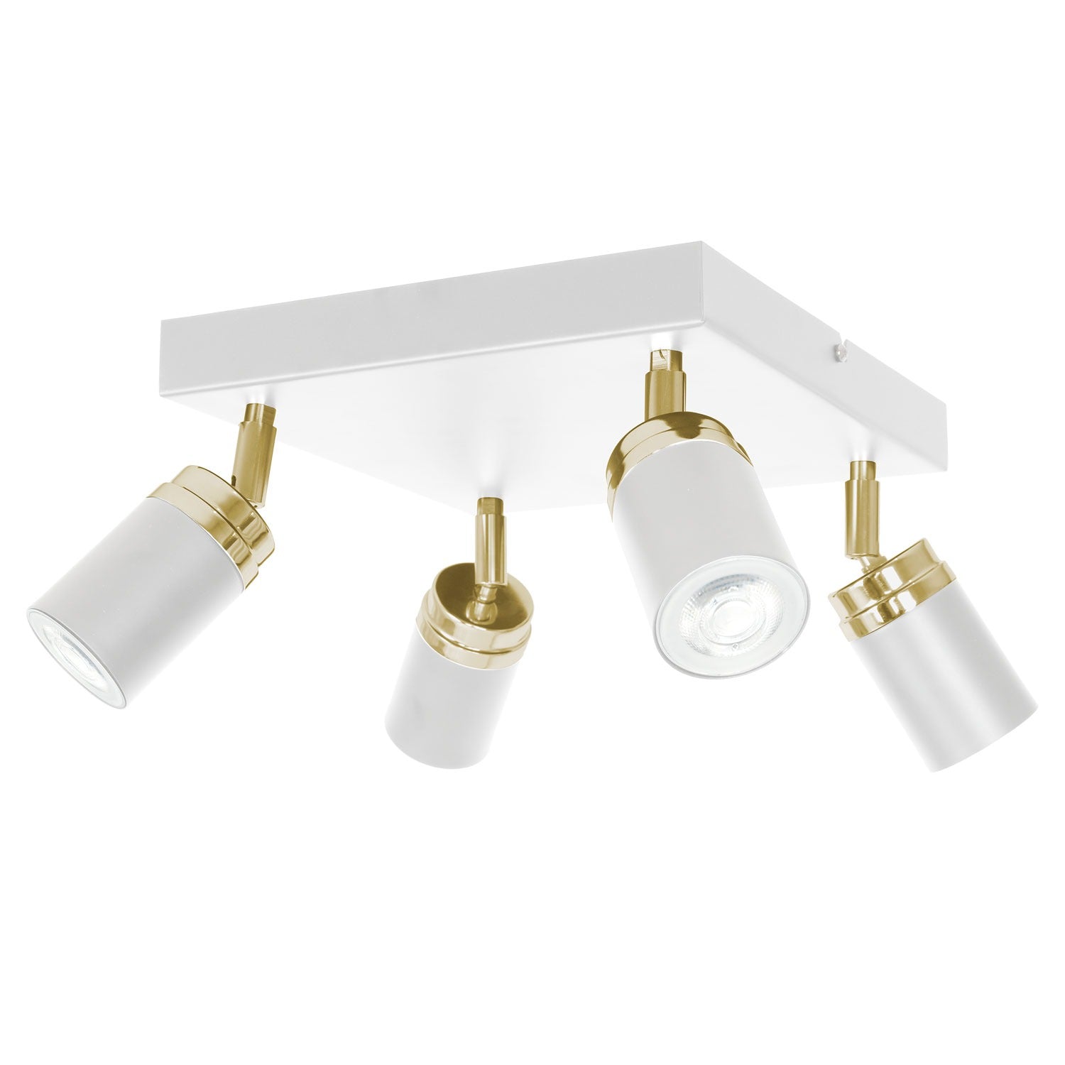 spot Reno white/gold 4xGU10