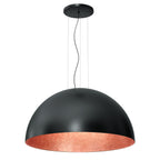 żyrandol Compo 1/2 bool ( dia 1000) black/copper 1xE27