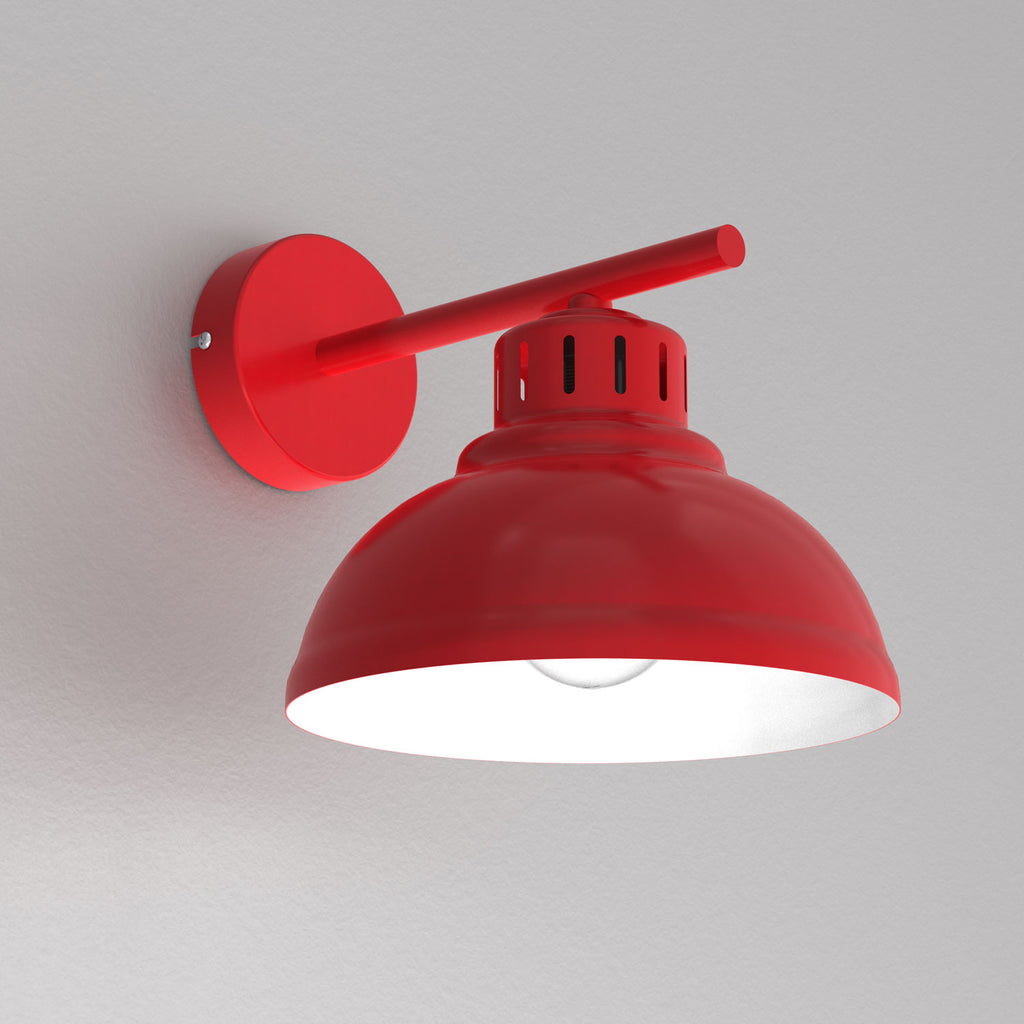 kinkiet Sven red 1xE27