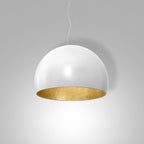 żyrandol Compo 3/4 bool ( dia 1000) white/gold 1xE27
