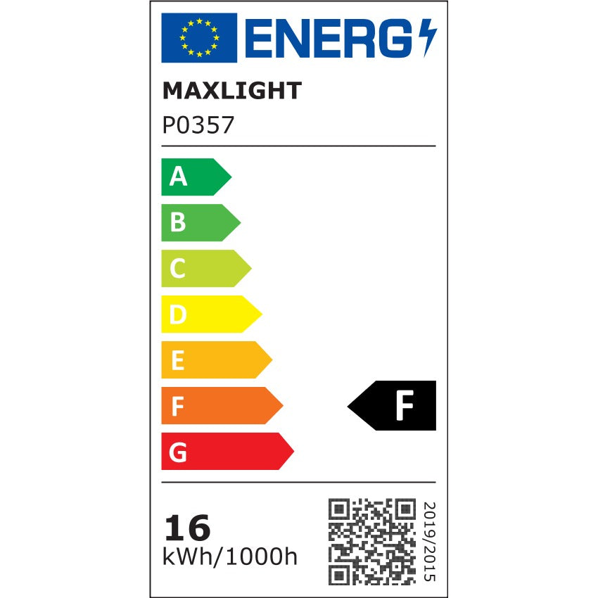 Maxlight Lampa wisząca Organic Horizon 100cm - Stal nierdzewna + akryl - Biały P0357