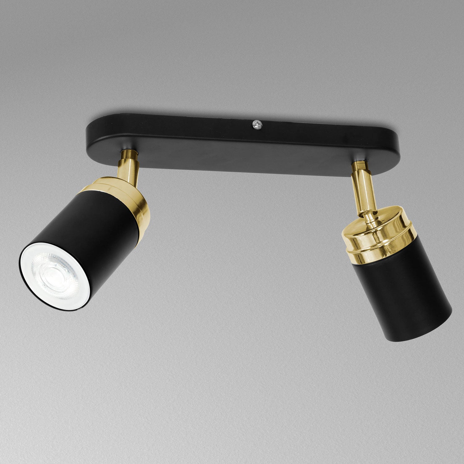 spot Reno black/gold 2xGU10
