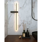 Maxlight Kinkiet Sabre - Metal + akryl - Czarny W0281