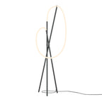 Maytoni Lampa podłogowa Crochet - Aluminium - Czarny MOD369FL-L36B3K