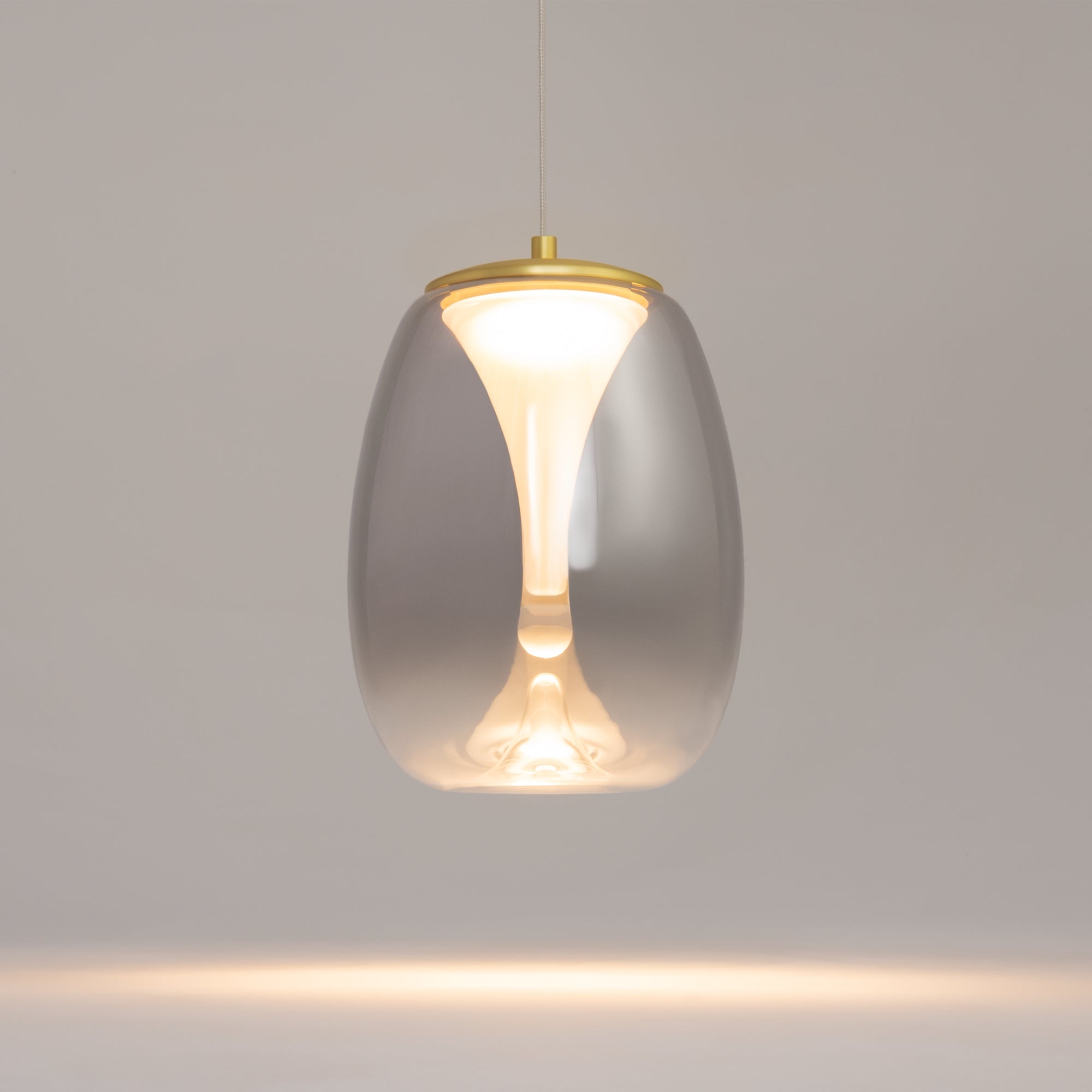 Maytoni Lampa wisząca Splash - Aluminium - Złoty MOD282PL-L8G3K