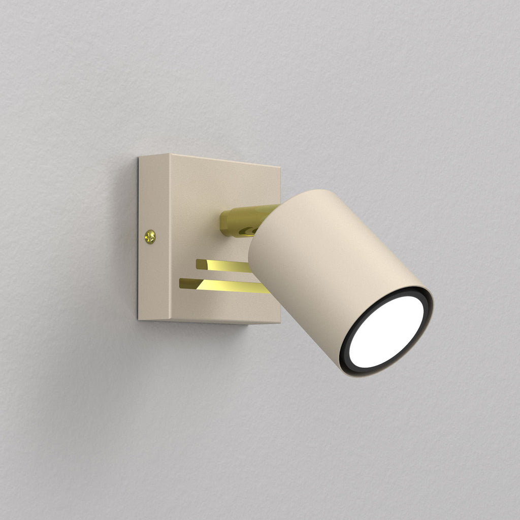 spot Striper beige/gold 1xGU10