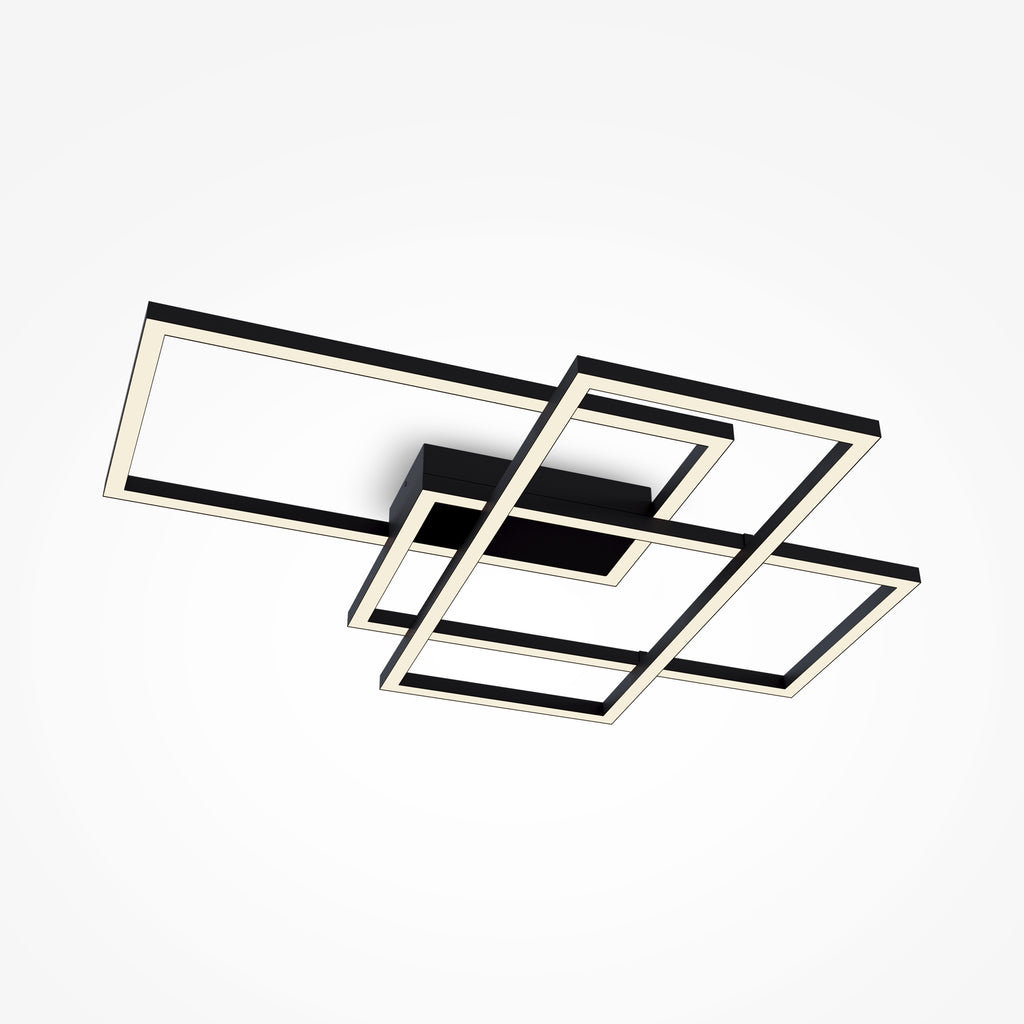 Maytoni Plafon Line - Aluminium - Czarny MOD015CL-L80B