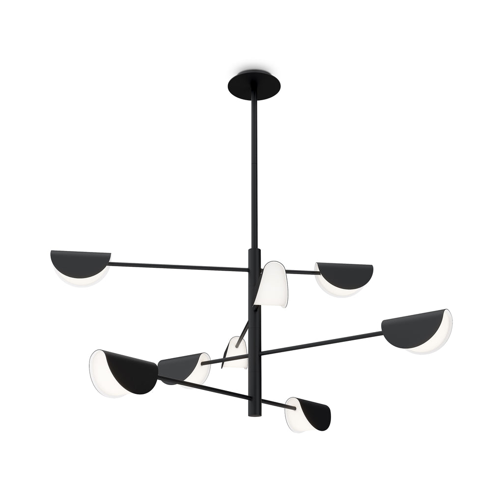 Maytoni Lampa wisząca Mollis - Metal - Czarny MOD126PL-08B