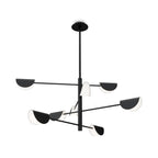 Maytoni Lampa wisząca Mollis - Metal - Czarny MOD126PL-08B