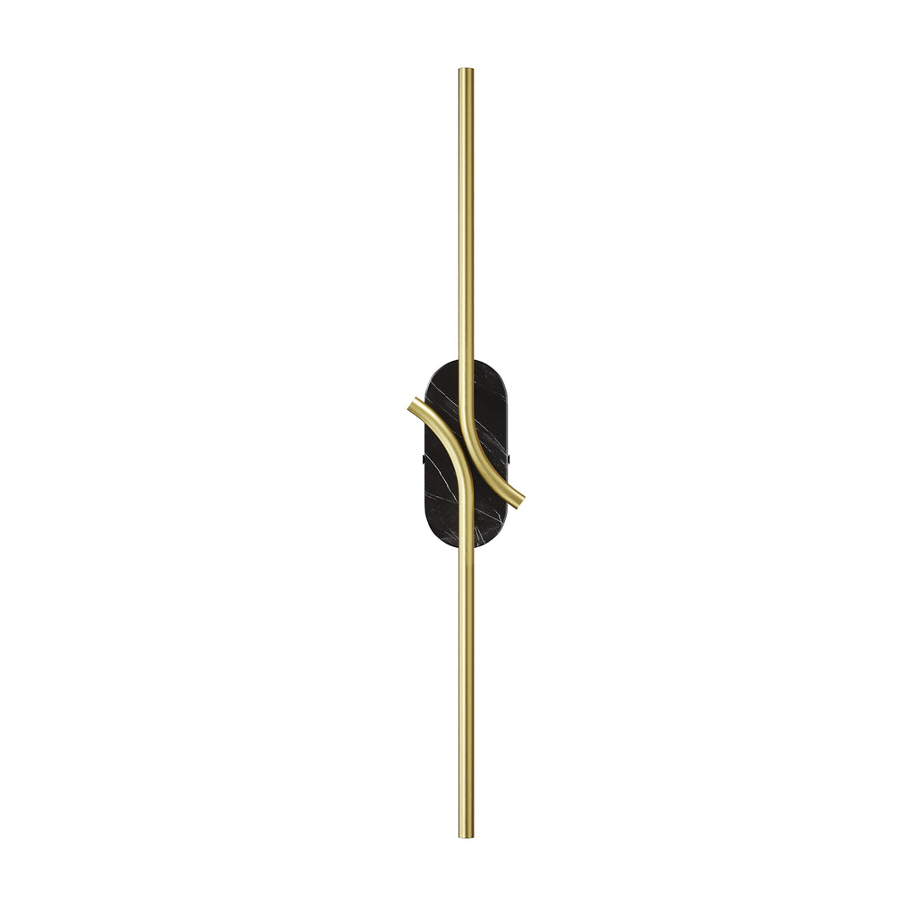 Maytoni Kinkiet Renaissance - Metal + marmur - Czarny MOD256WL-L5BS3K3