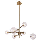 Maxlight Lampa wisząca Lollipop - Metal + szkło - Mosiądz P0294