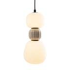 Maxlight Lampa wisząca Modern 13W - Metal + szkło - Czarny P0627