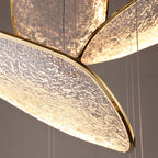 Maxlight Lampa wisząca Empire 121W - Metal + akryl - Złoty P0635D