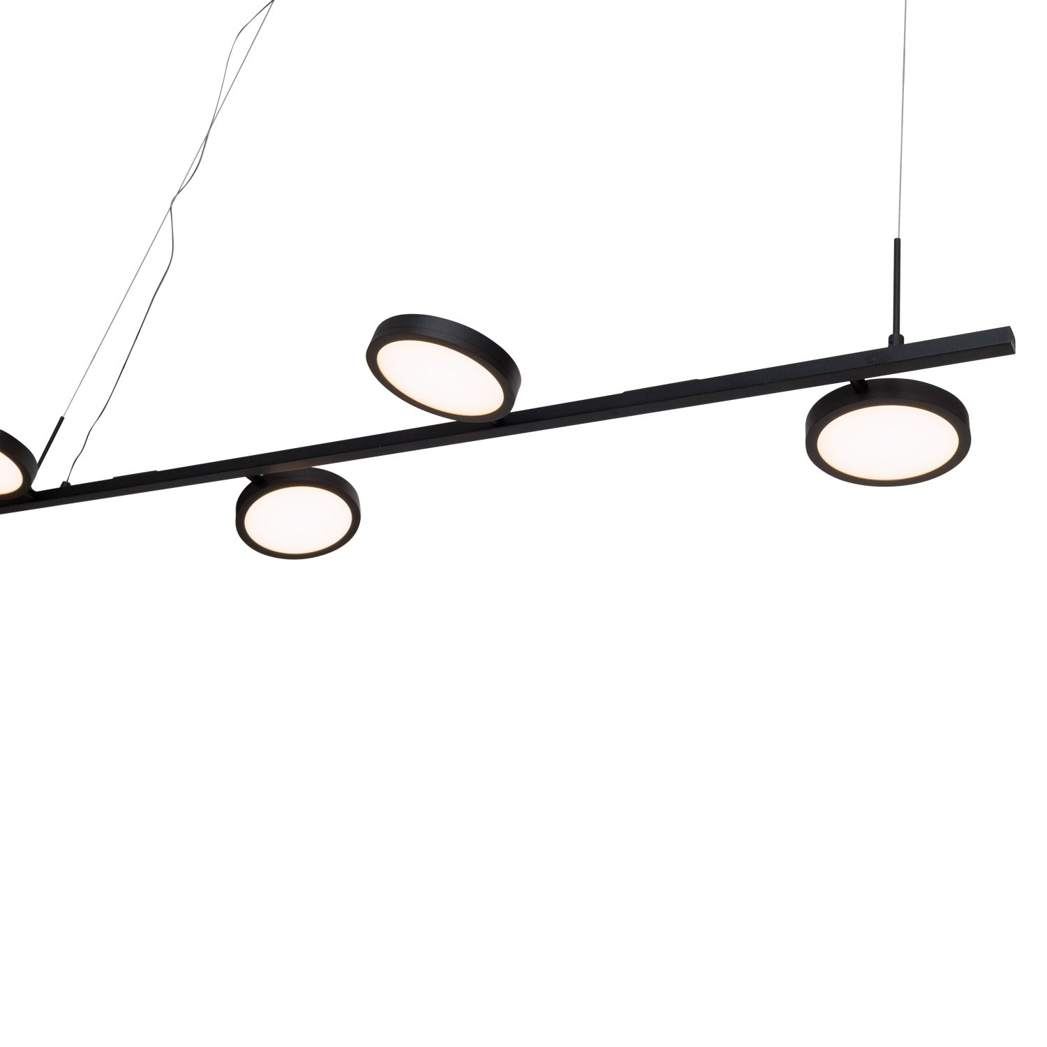 Maxlight Lampa wisząca Ibiza IV - Metal - Czarny P0529