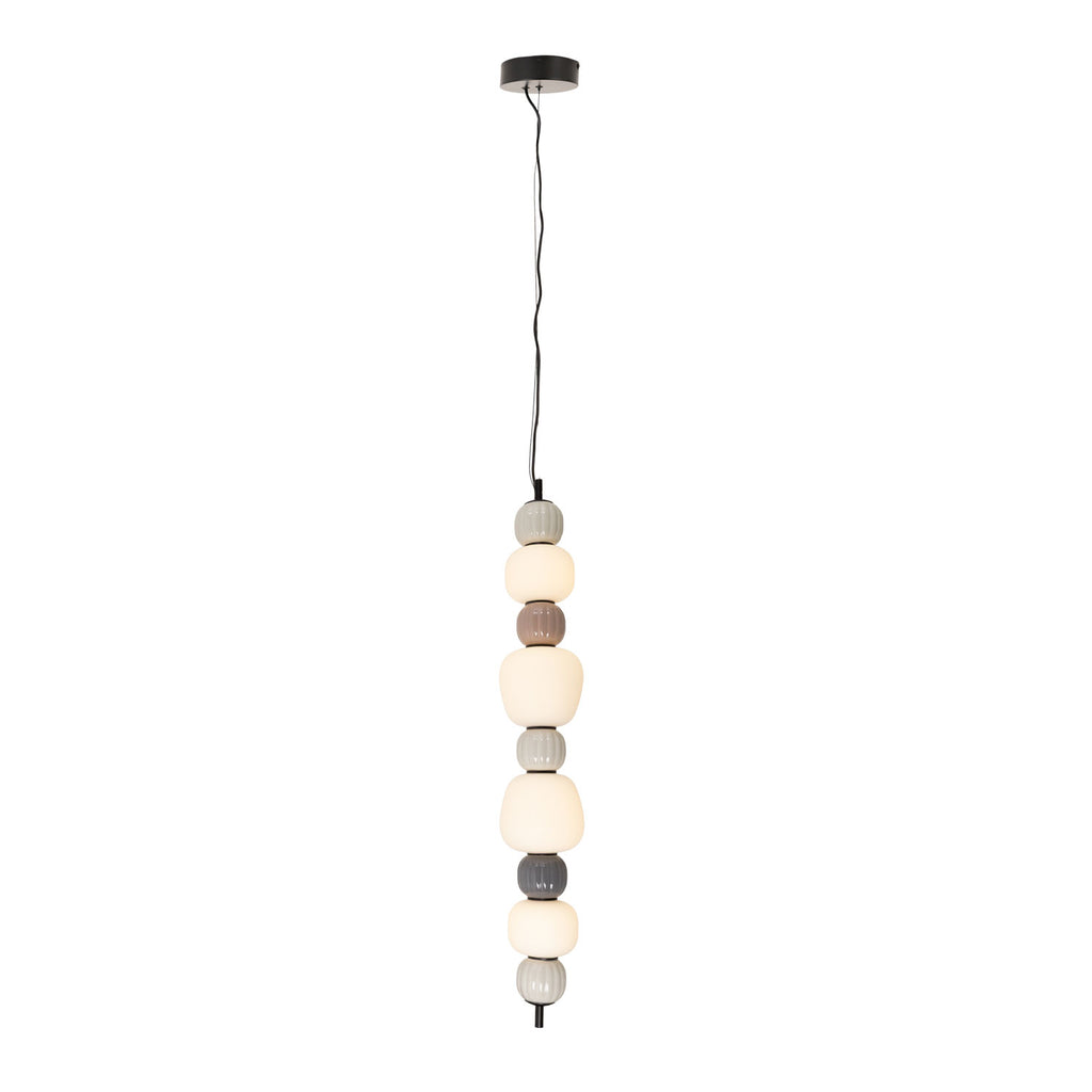 Maxlight Lampa wisząca Modern 32W - Metal + szkło - Czarny P0631