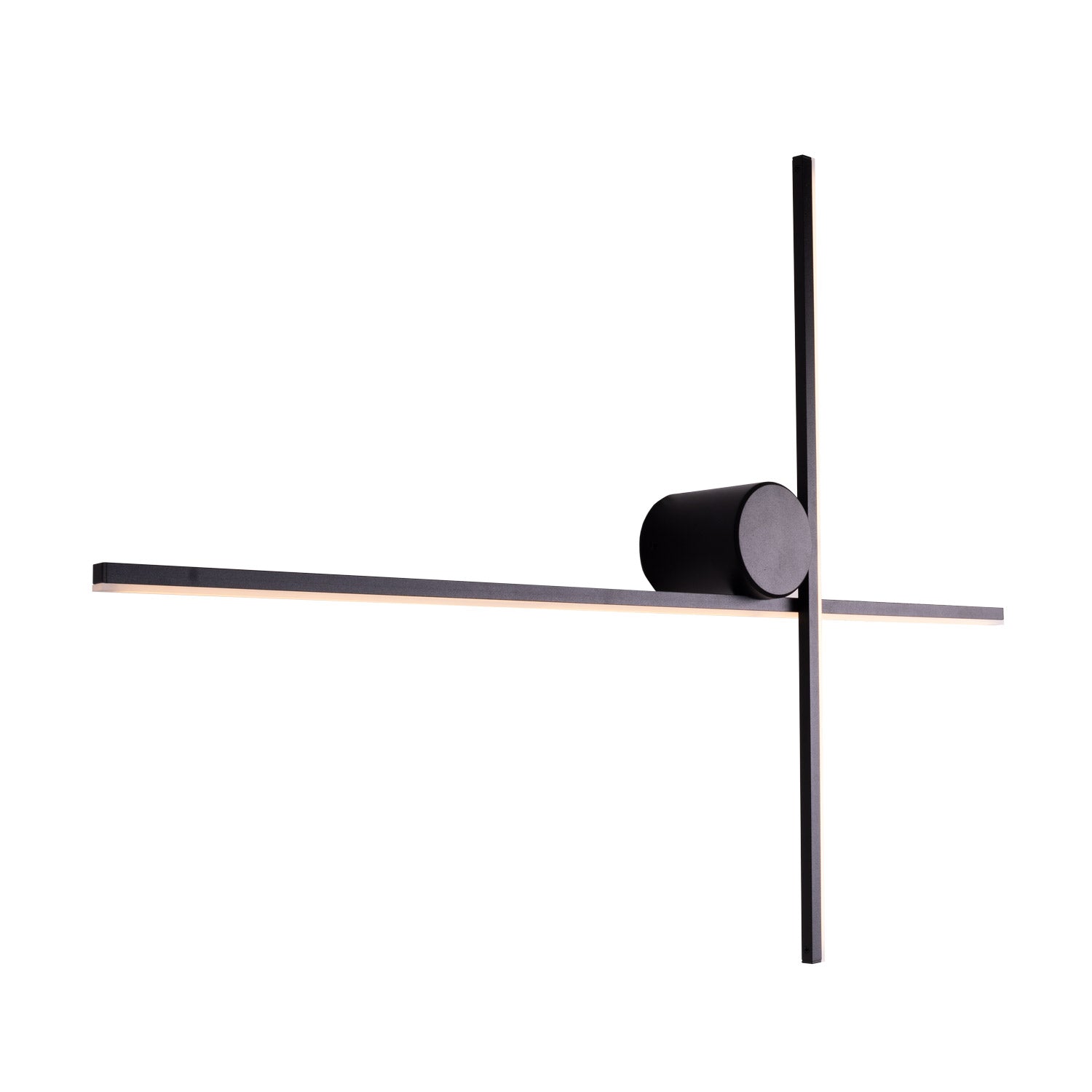 Maxlight Kinkiet Arne - Aluminium + akryl - Czarny W0369