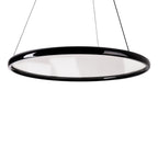 Maxlight Lampa wisząca Qled z pilotem - Metal + pmma - Czarny P0557