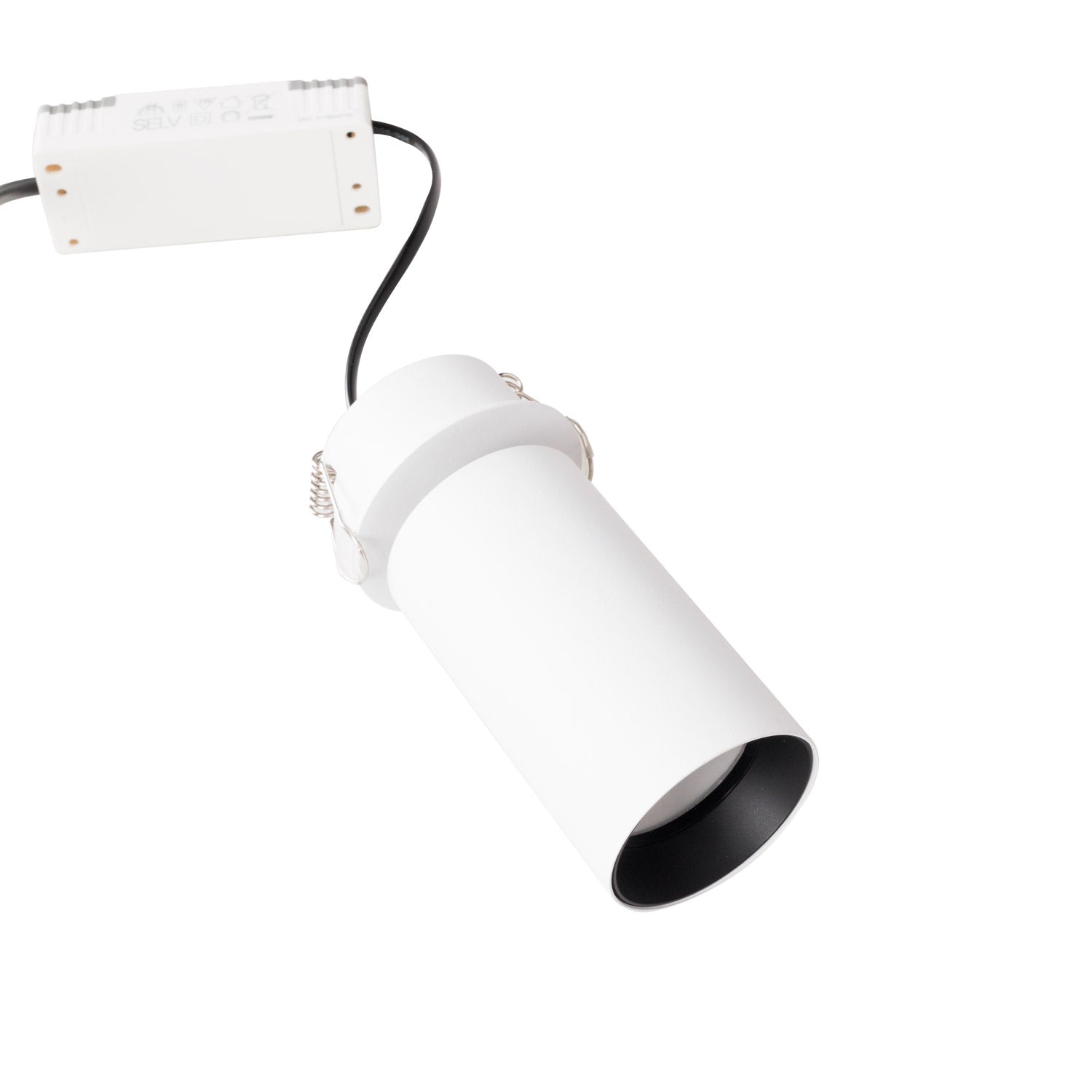 Maxlight Oprawa wpuszczana Halo D - Aluminium - Biały H0126