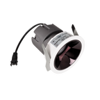 Maxlight Oprawa wpuszczana Spilio, do skompletowania z modułem HM190 i zasilaczem HT190 - Aluminium - Biały H190.01