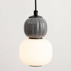 Maxlight Lampa wisząca Modern 5W - Metal + szkło - Czarny P0626