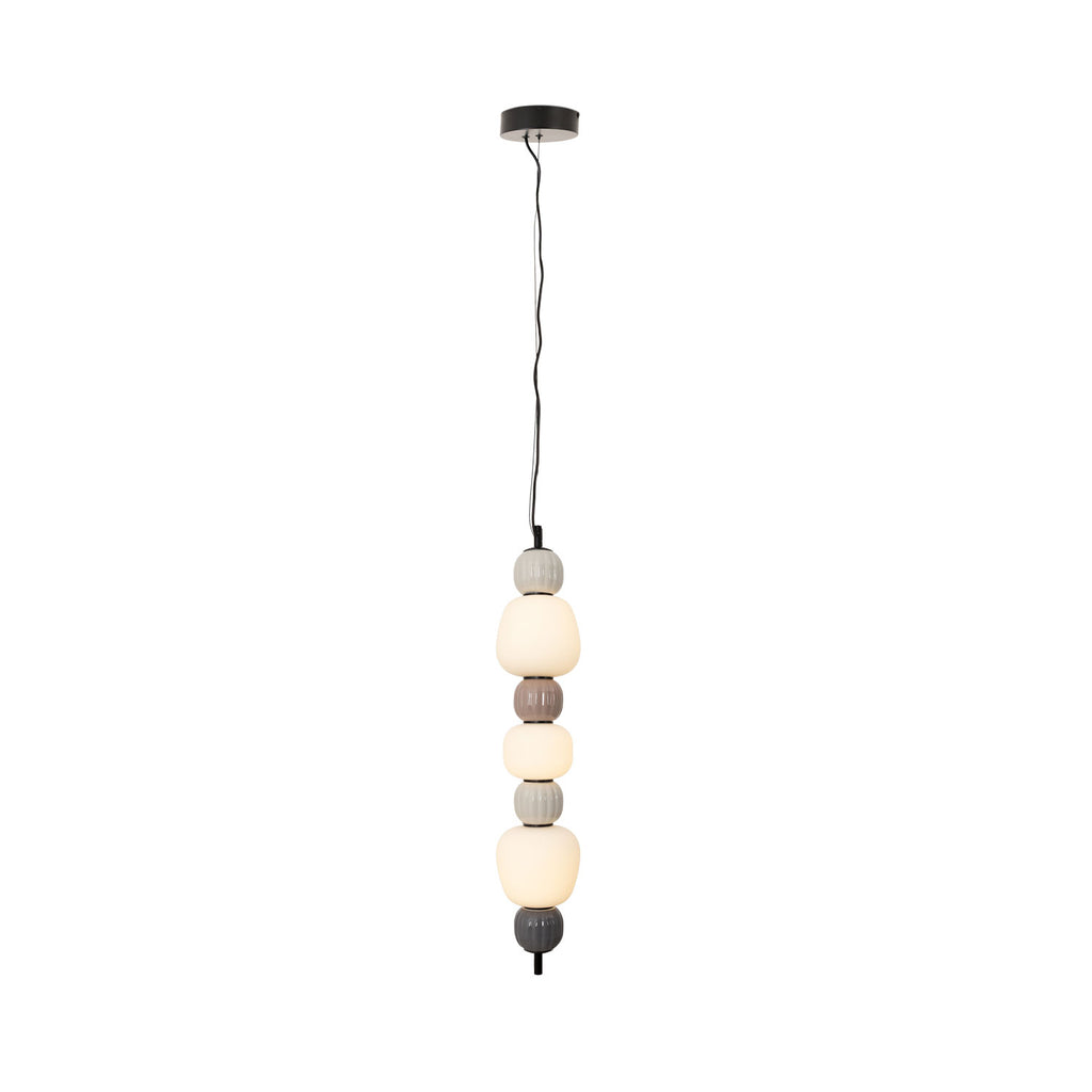 Maxlight Lampa wisząca Modern 28W - Metal + szkło - Czarny P0630