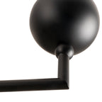 Maxlight Lampa wisząca Nova - Metal + szkło - Czarny P0632