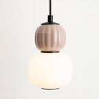 Maxlight Lampa wisząca Modern 5W - Metal + szkło - Czarny P0625