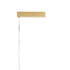 Maxlight Lampa wisząca Fayette 121cm - Aluminium + pc + szkło - Złoty P0622