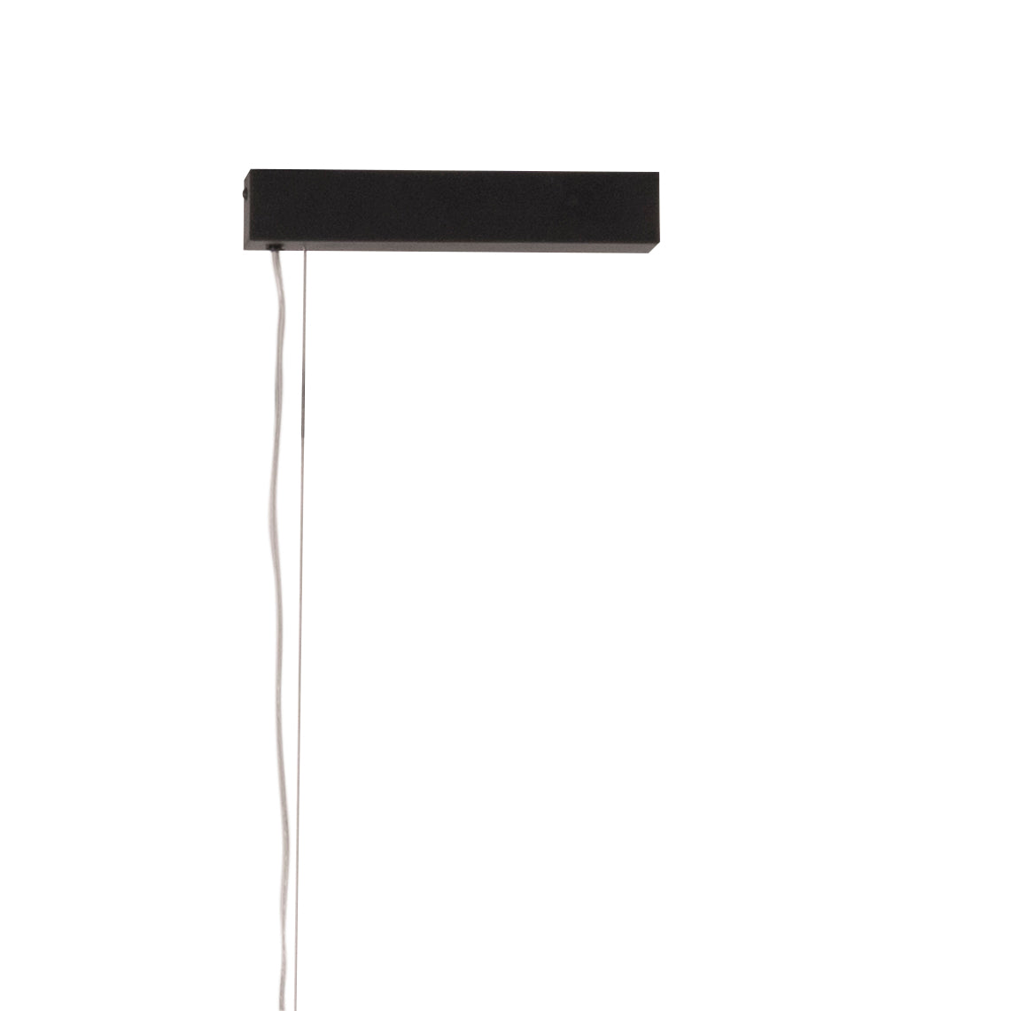 Maxlight Lampa wisząca Fayette 121cm - Aluminium + pc + szkło - Czarny P0621