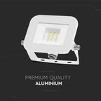 10W Naświetlacz LED SMD / Chip SAMSUNG / Barwa:6500K / Obudowa: Biała