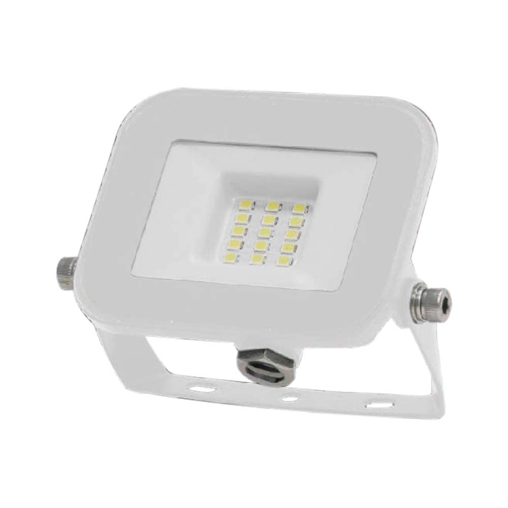 10W Naświetlacz LED SMD / Chip SAMSUNG / Barwa:3000K / Obudowa: Biała