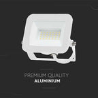 20W Naświetlacz LED SMD / Chip SAMSUNG / Barwa:3000K / Obudowa: Biała