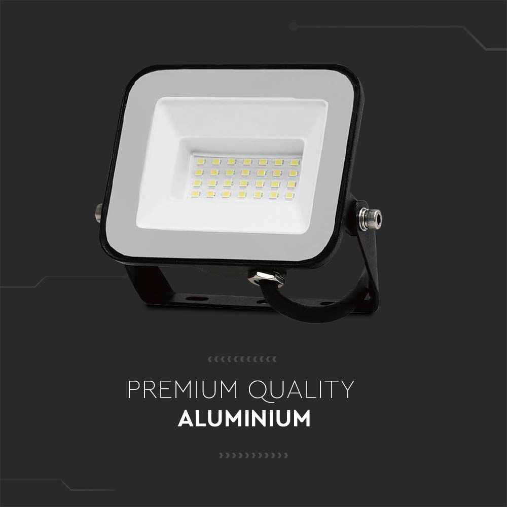 30W Naświetlacz LED SMD / Chip SAMSUNG / Barwa:3000K / Obudowa: Czarna