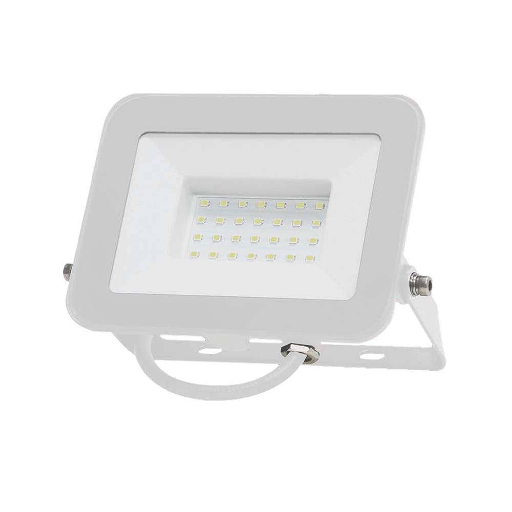 30W Naświetlacz LED SMD / Chip SAMSUNG / Barwa:6500K / Obudowa: Biała