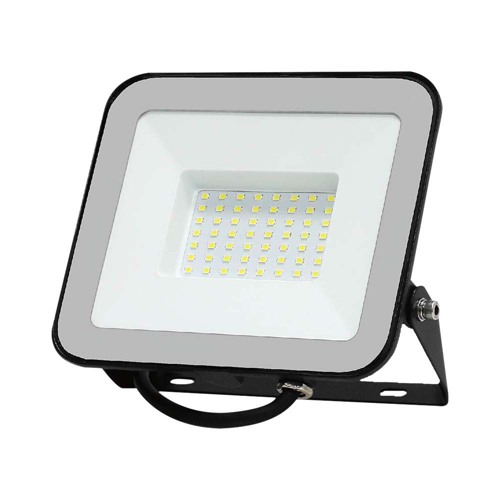 50W Naświetlacz LED SMD / Chip SAMSUNG / Barwa:6500K / Obudowa: Czarna