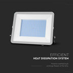 200W Naświetlacz LED SMD / Chip SAMSUNG / Barwa:6500K / Obudowa: Czarna