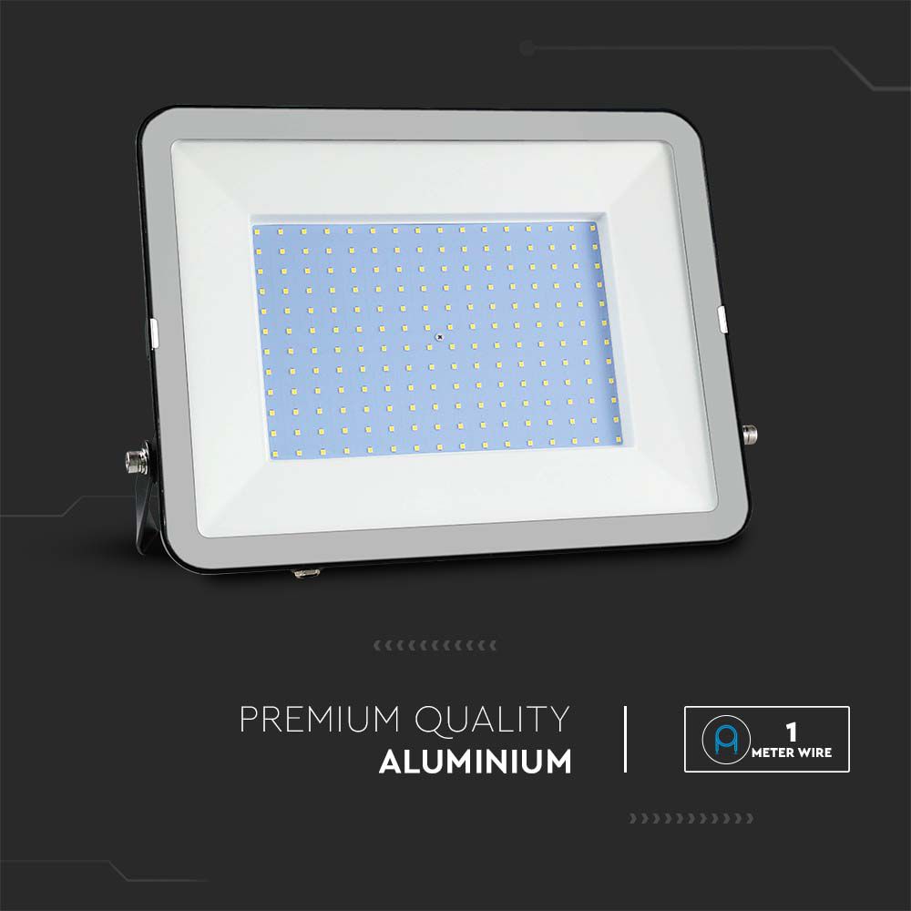 300W Naświetlacz LED SMD / Chip SAMSUNG / Barwa:4000K / Obudowa: Czarna
