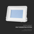 300W Naświetlacz LED SMD / Chip SAMSUNG / Barwa:4000K / Obudowa: Biała