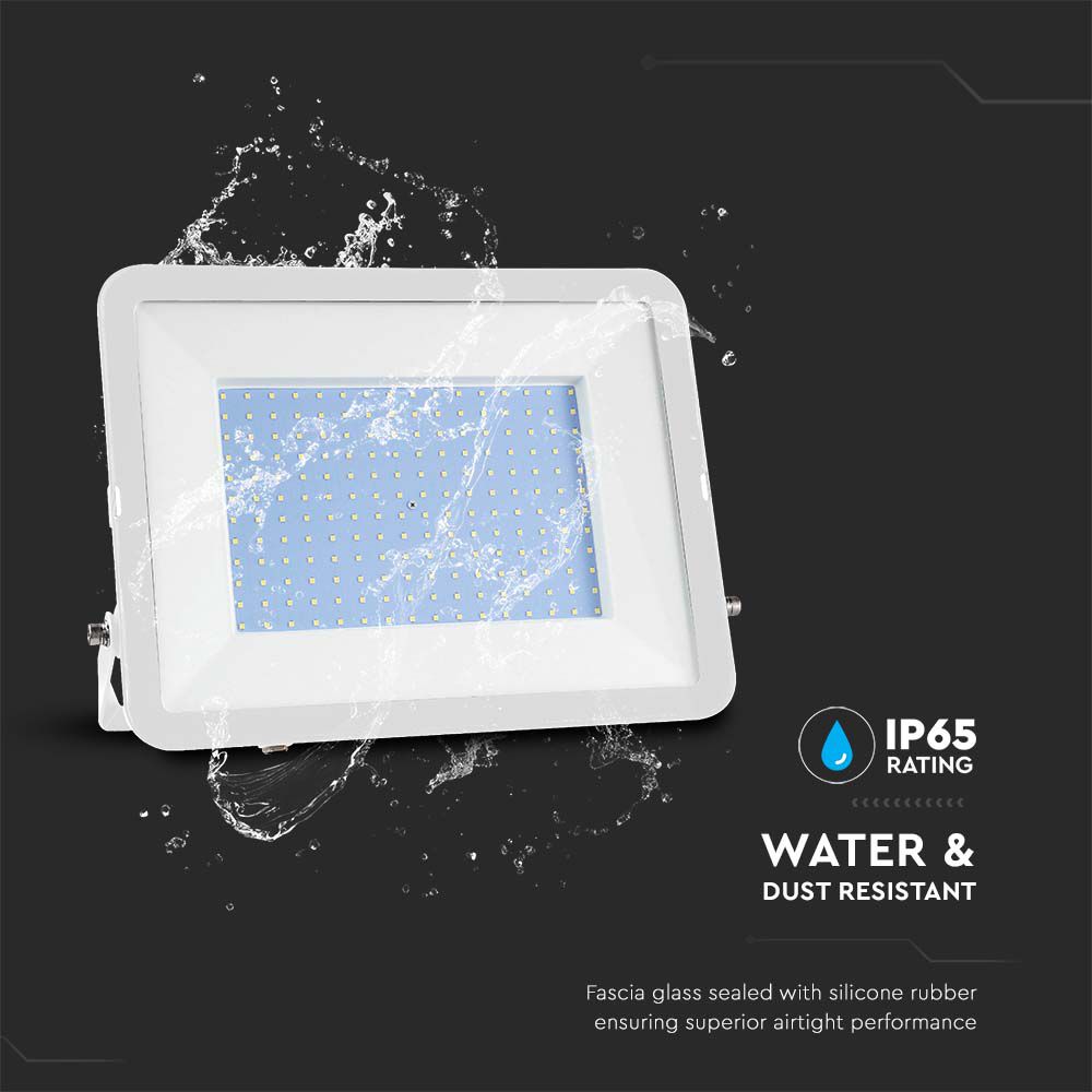 300W Naświetlacz LED SMD / Chip SAMSUNG / Barwa:6500K / Obudowa: Biała